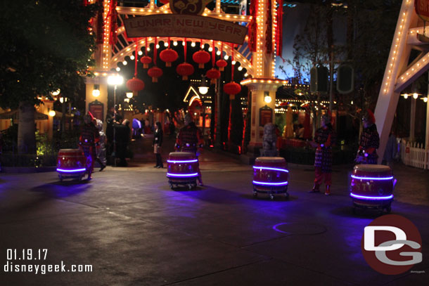 We then moved to Paradise Gardens for Mulans Lunar New Year Procession.  