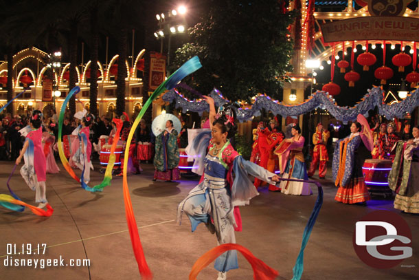 A ribbon dance.