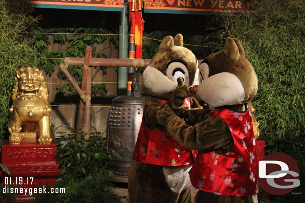 Chip and Dale plotting something...