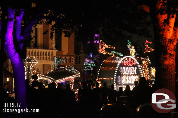 The parade entering Town Square.