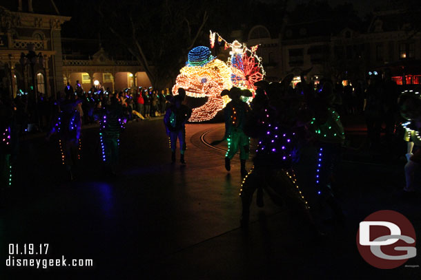 The Lost Boys leading the Pinocchio group