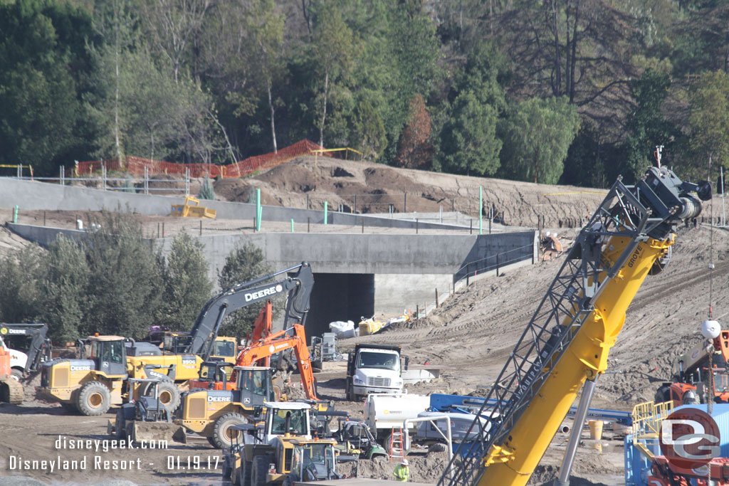 That is the Fantasyland entrance tunnel.