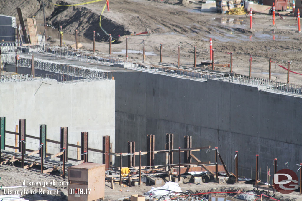 The basement has been poured.