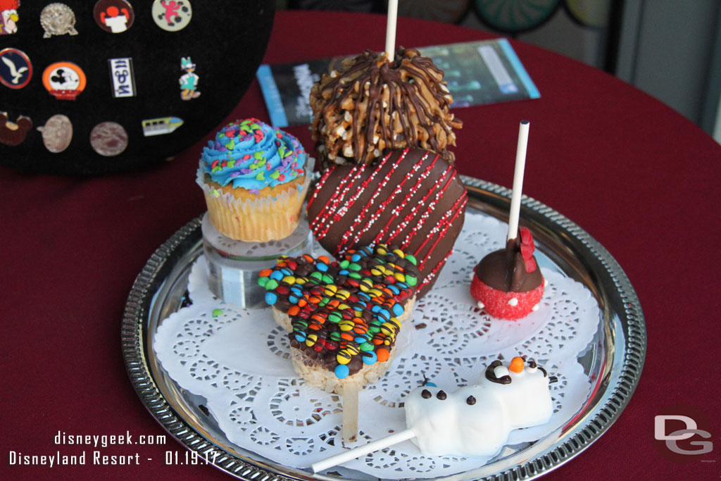 Some of the offerings at Trolley Treats