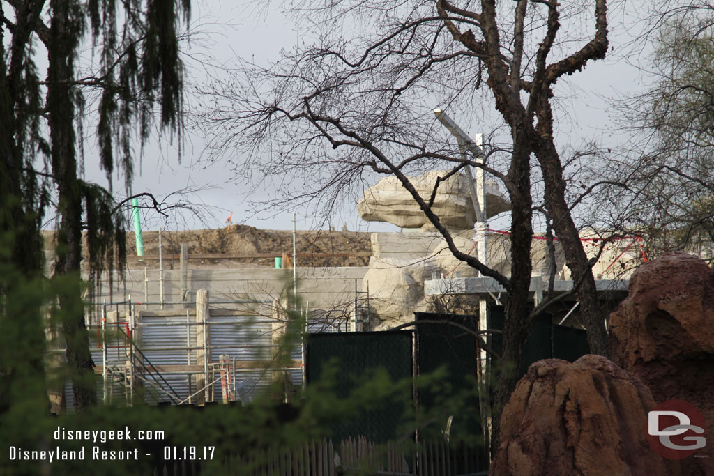 A check of Star Wars construction from the Big Thunder Trail.