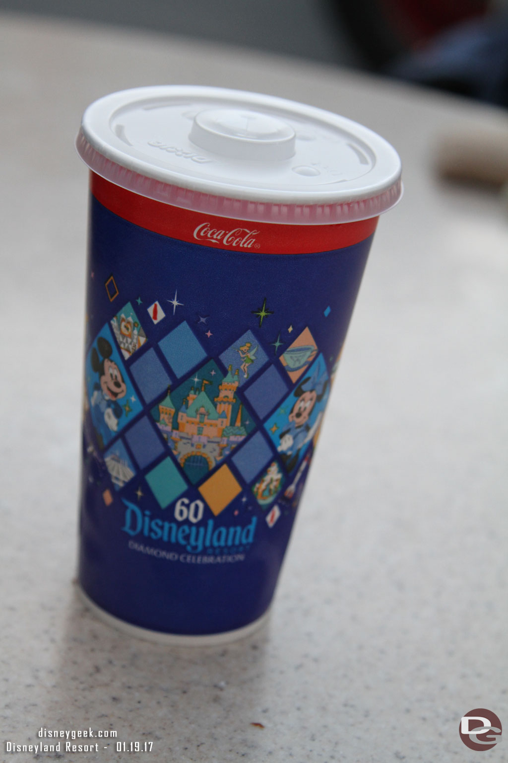 60th Anniversary cups have returned.