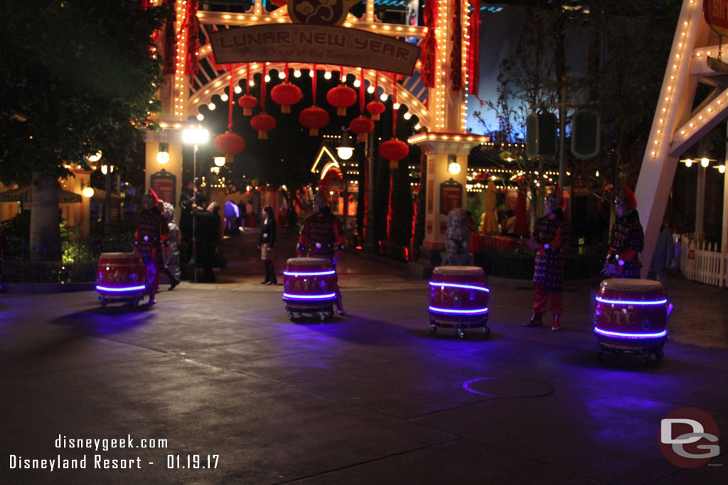 We then moved to Paradise Gardens for Mulans Lunar New Year Procession.  