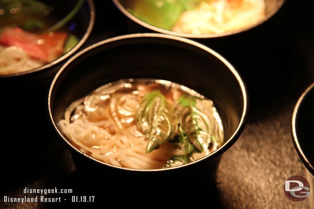 Beef Pho Noodle Soup with Accouterments