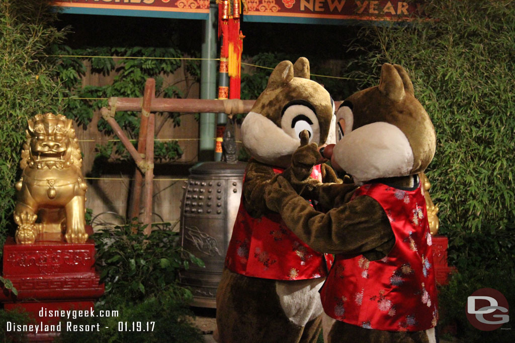 Chip and Dale plotting something...