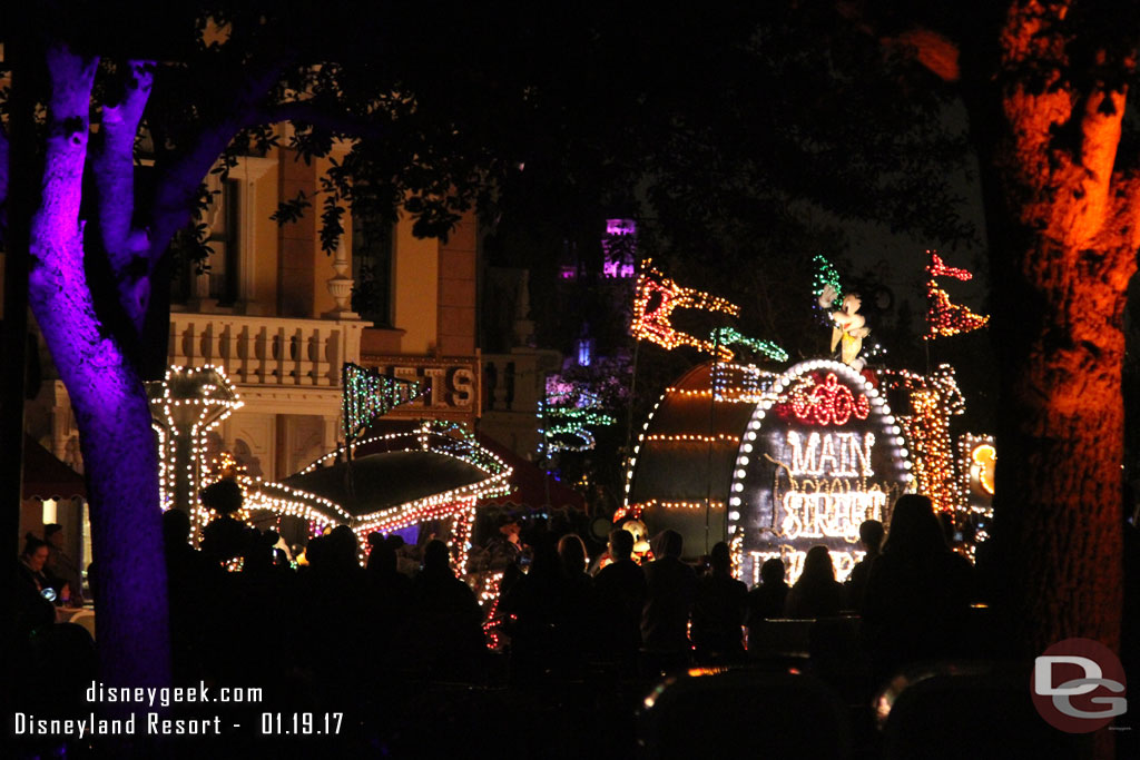 The parade entering Town Square.