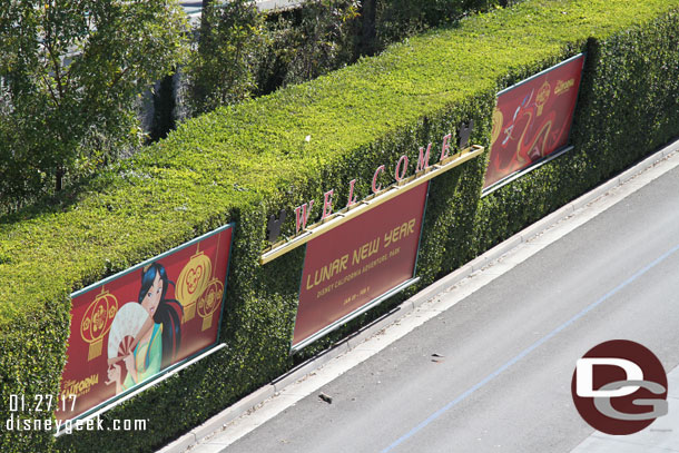 The MSEP billboards have already been swapped to Lunar New Year.  Guessing they will return as soon as this celebration wraps  up.