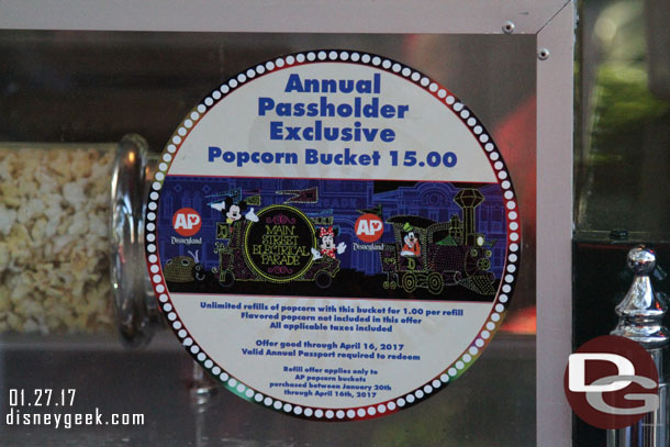 The Annual Passholder refill deal has returned.