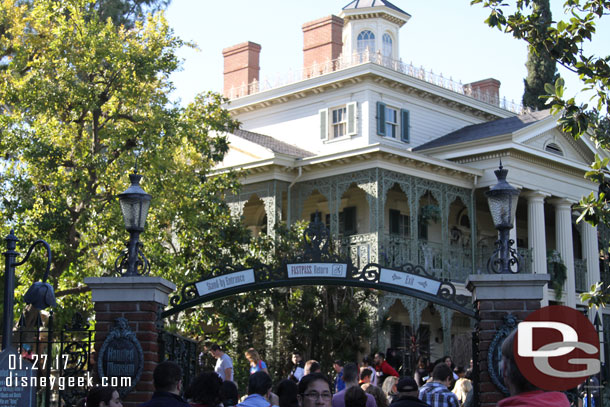 The Haunted Mansion has returned and it has retained FastPass (which had been seasonal).