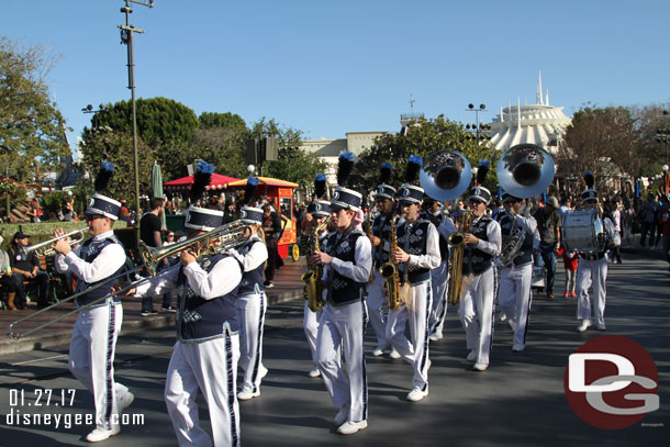 The Disneyland Band crossed my path.