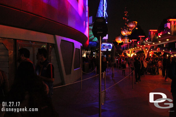 Interesting.. FastPass return for Star Tours and Standby both had entrances way down here...