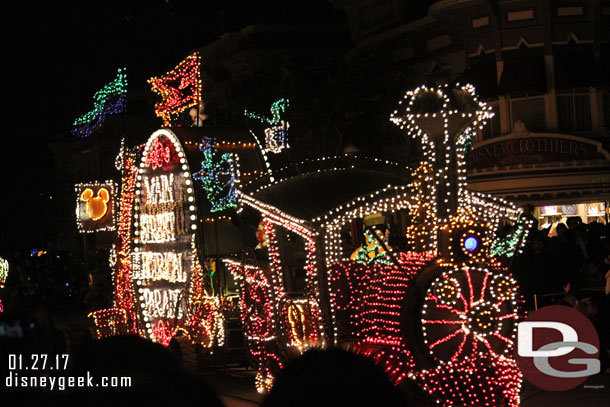 Main Street Electrical Parade time.