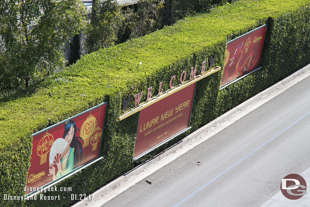 The MSEP billboards have already been swapped to Lunar New Year.  Guessing they will return as soon as this celebration wraps  up.