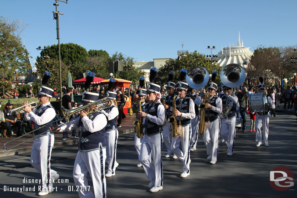 The Disneyland Band crossed my path.