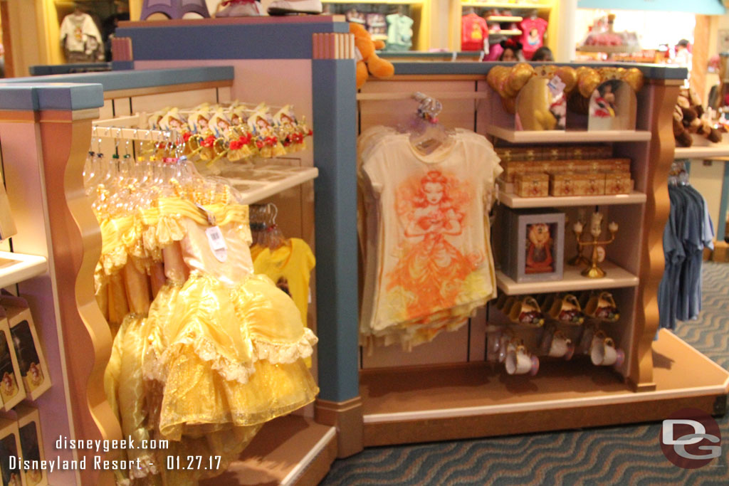 Beauty and the Beast merchandise is starting to ramp up as the films release nears.