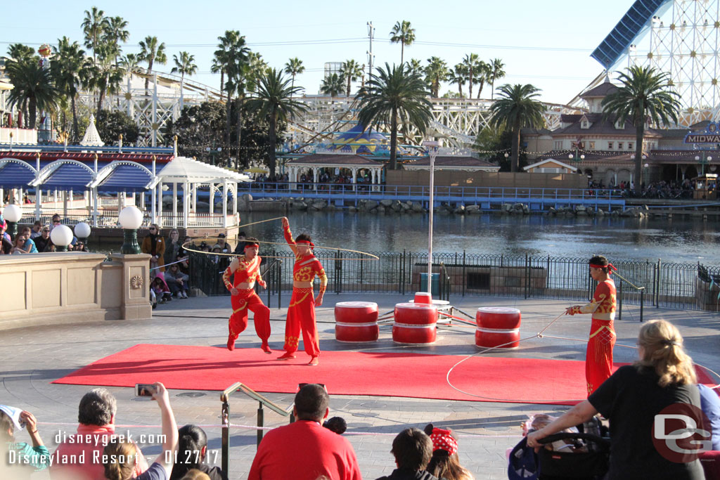 Here is a sequence of shots from a tumbling pass (guess that is what it would be called).