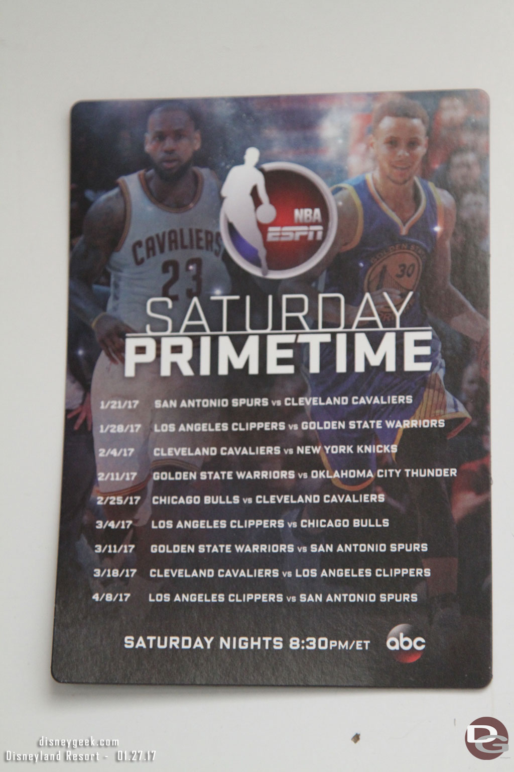 Also a magnet for upcoming NBA games.. this seemed an odd combo.