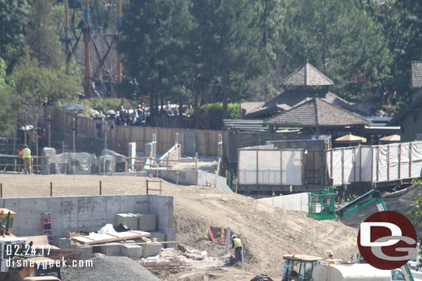 Here you can see the new walkway adjacent to the Hungry Bear.