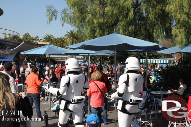 Storm Troopers on patrol.