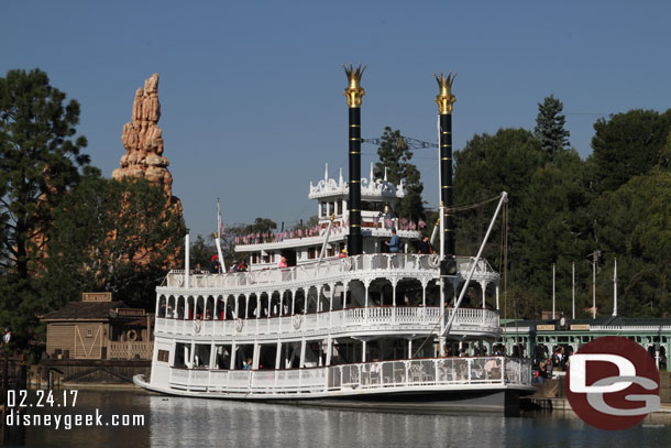 The Mark Twain on the Rivers of America