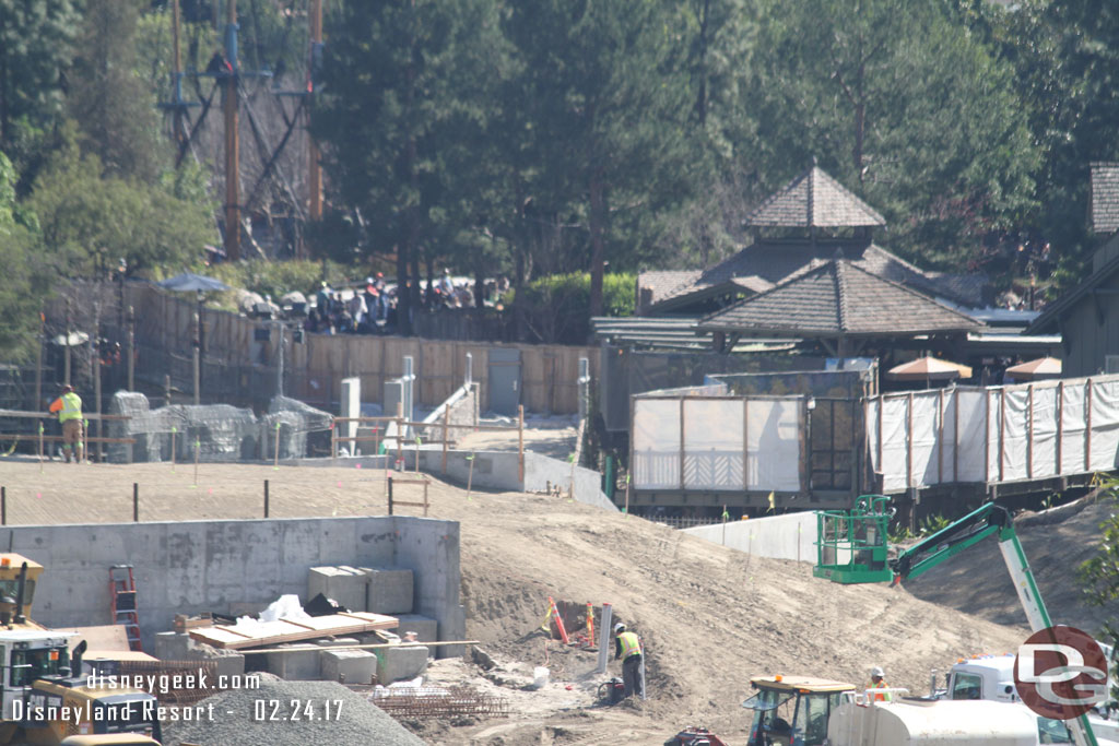 Here you can see the new walkway adjacent to the Hungry Bear.