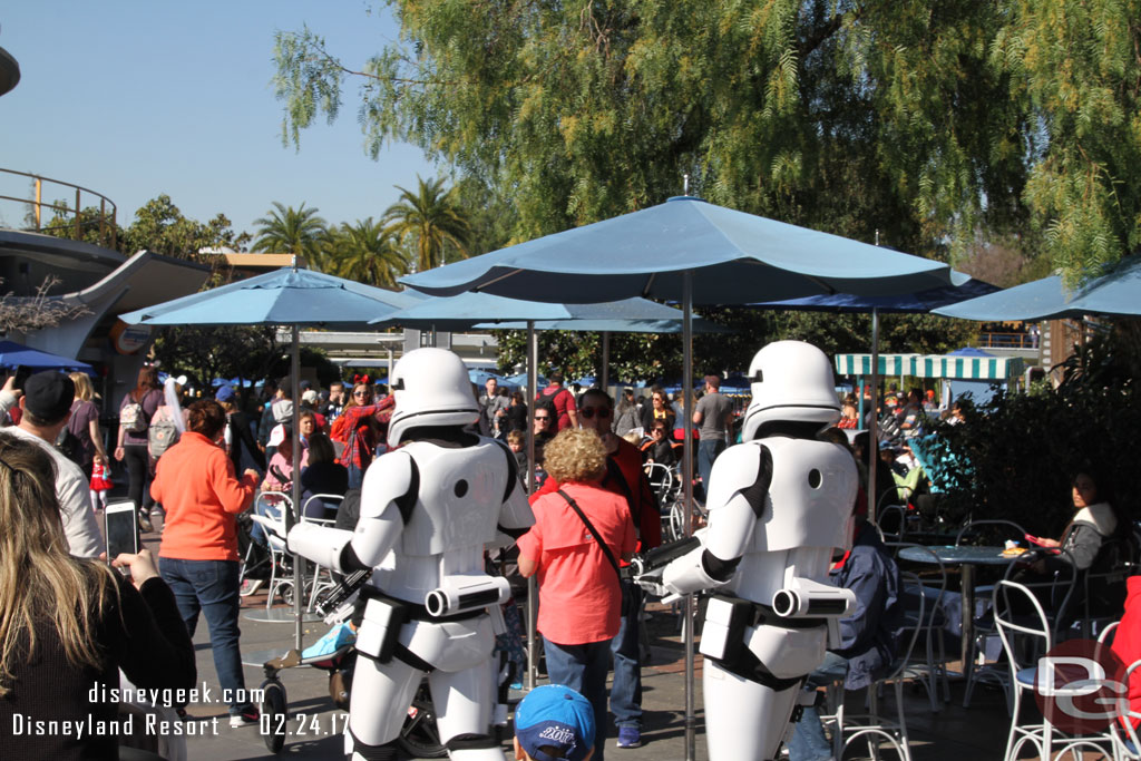 Storm Troopers on patrol.