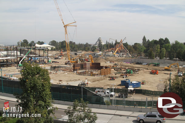 Moving back to the center of the site.