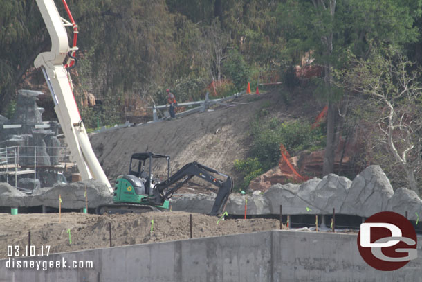 Looks like they are preparing to plant more trees on the berm.