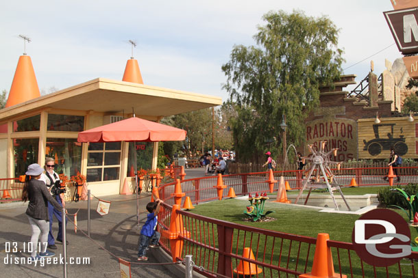 No one was at the Cozy Cone this afternoon.