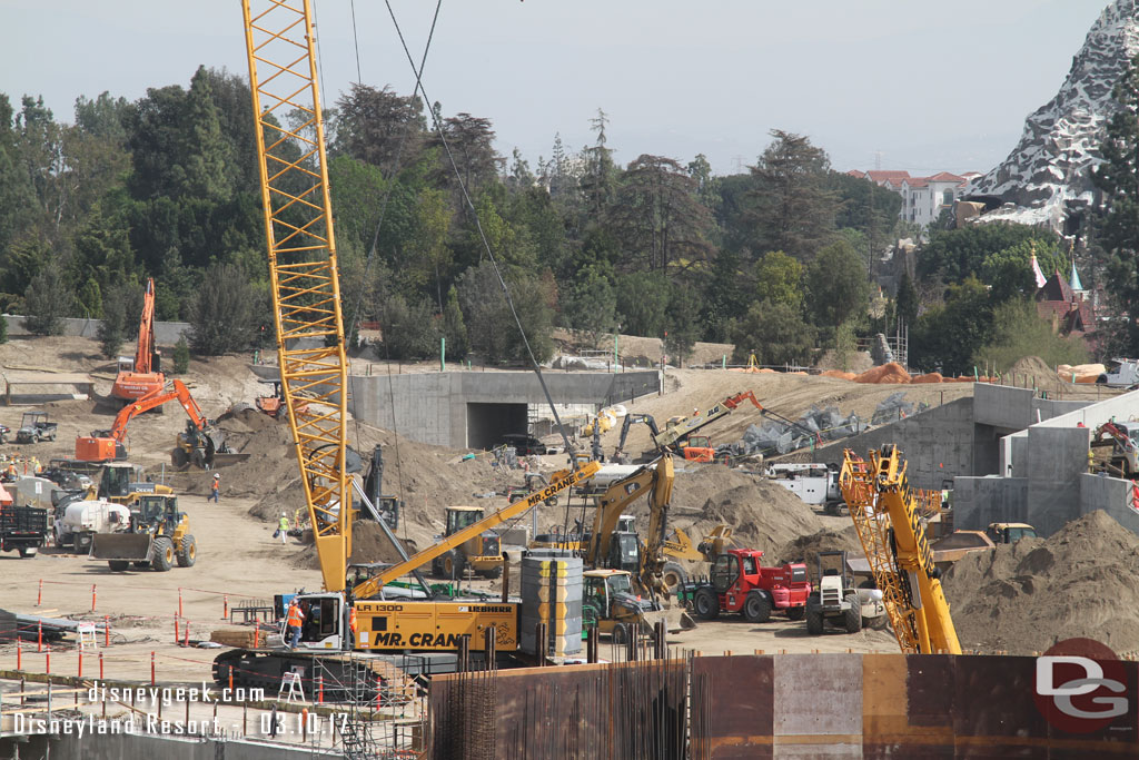 A look at the two entrance tunnels.