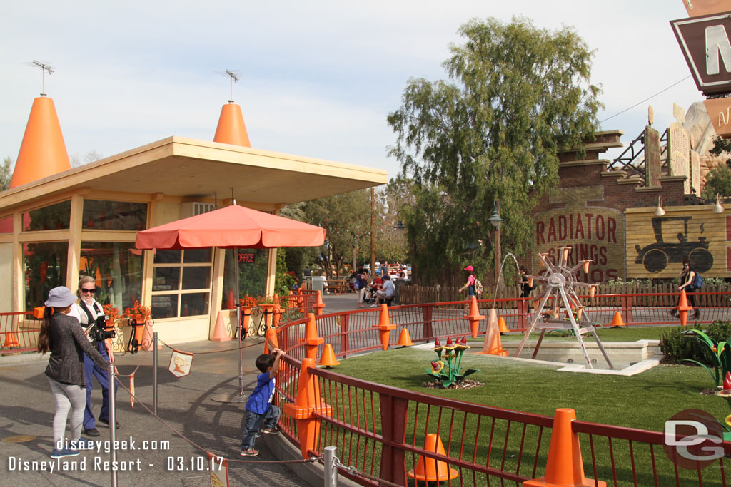 No one was at the Cozy Cone this afternoon.