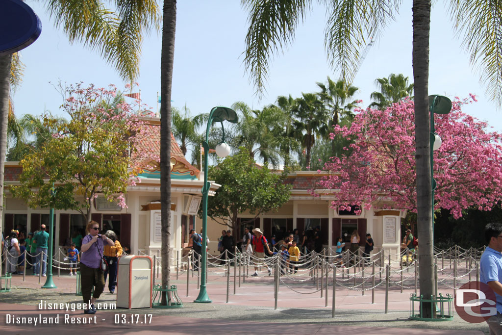 No waits at the ticket booths this week.