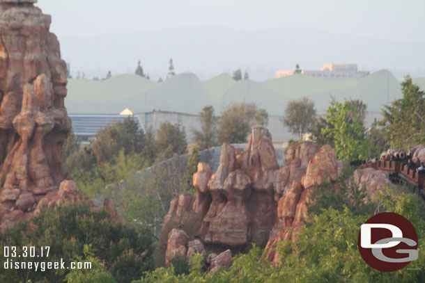 Took a hike through the Tree House.  Looking toward the Star Wars work.