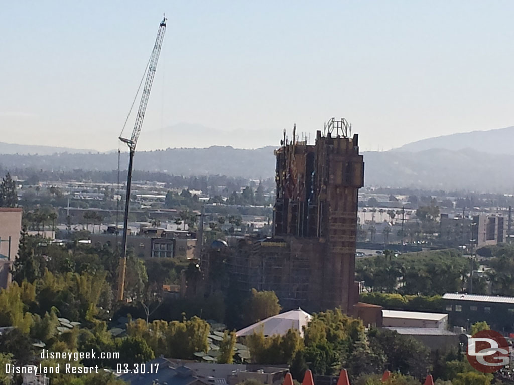 Guardians of the Galaxy Mission Breakout from the air.