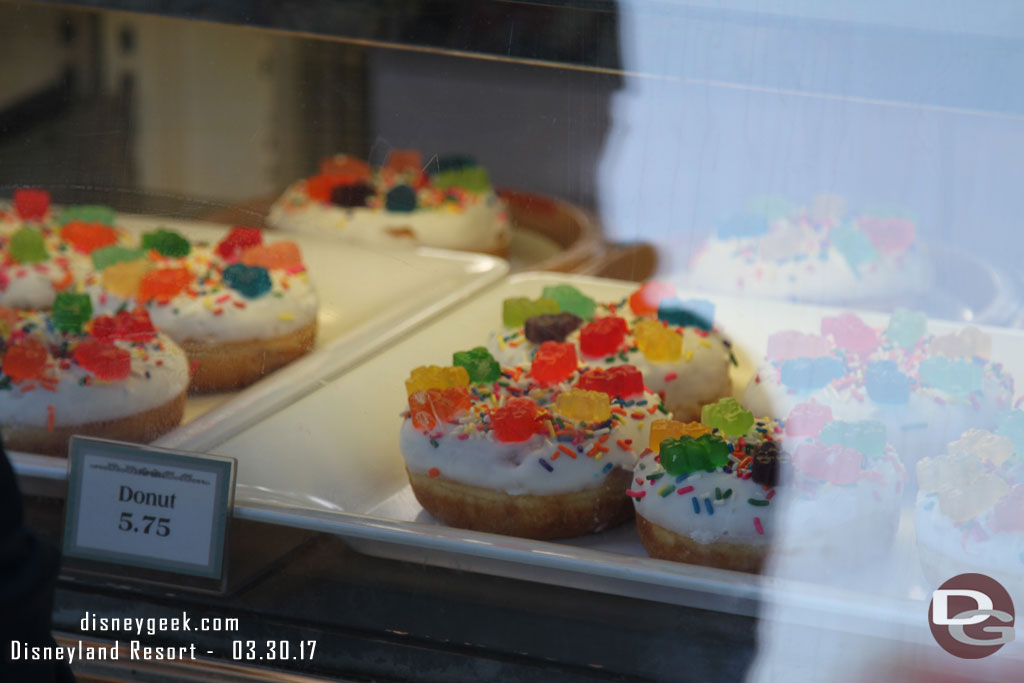 Plenty of doughnuts available this afternoon in the hub.