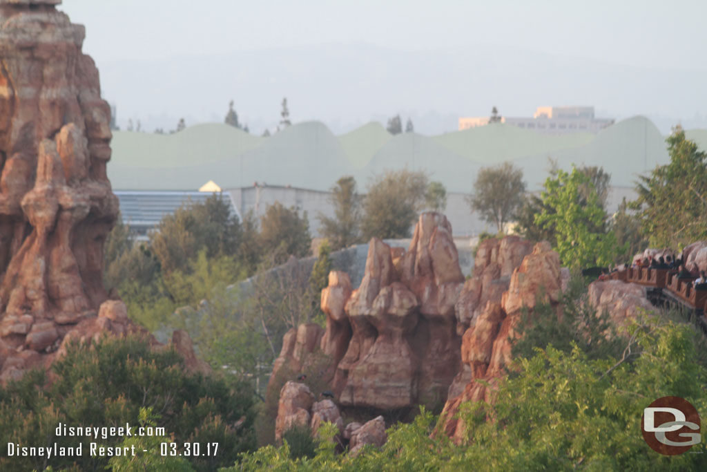 Took a hike through the Tree House.  Looking toward the Star Wars work.