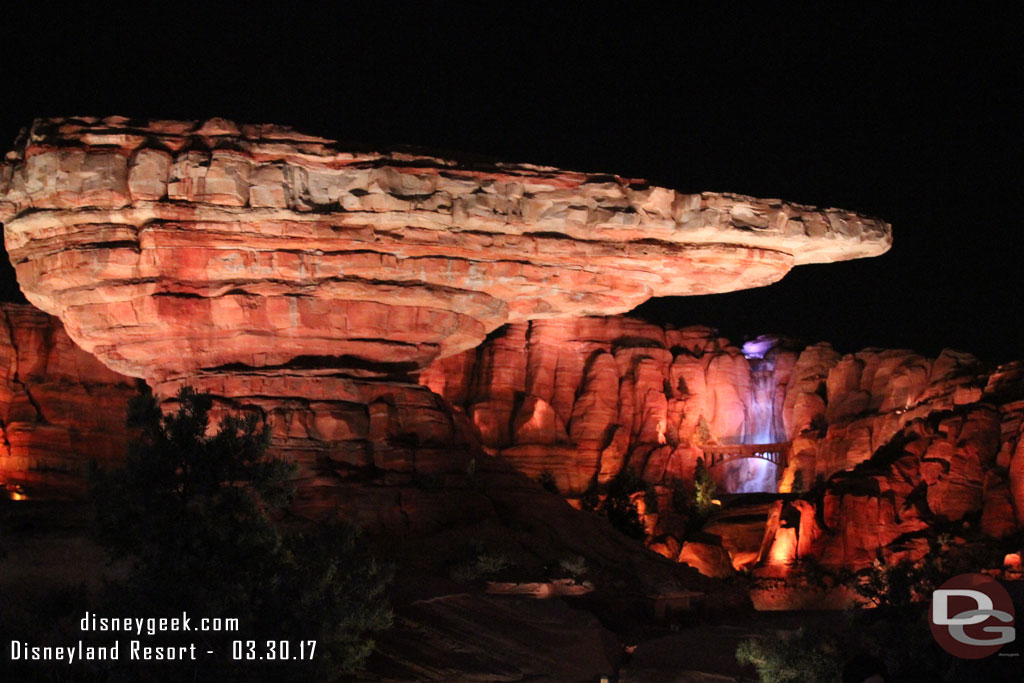 Walked through Ornament Valley on my way to Paradise Pier.