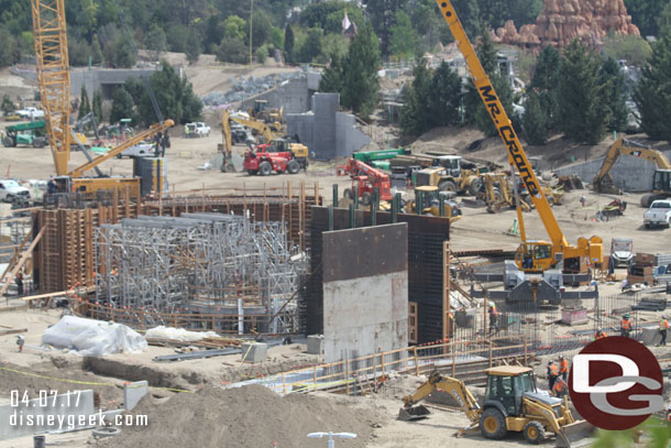 Back to the walls and foundation work