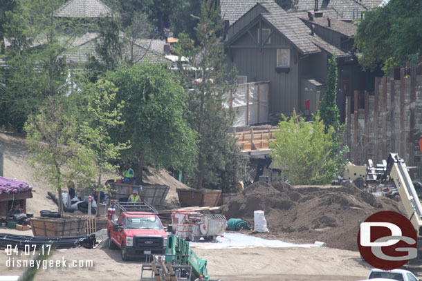 Another look toward the new bridge in Critter Country.