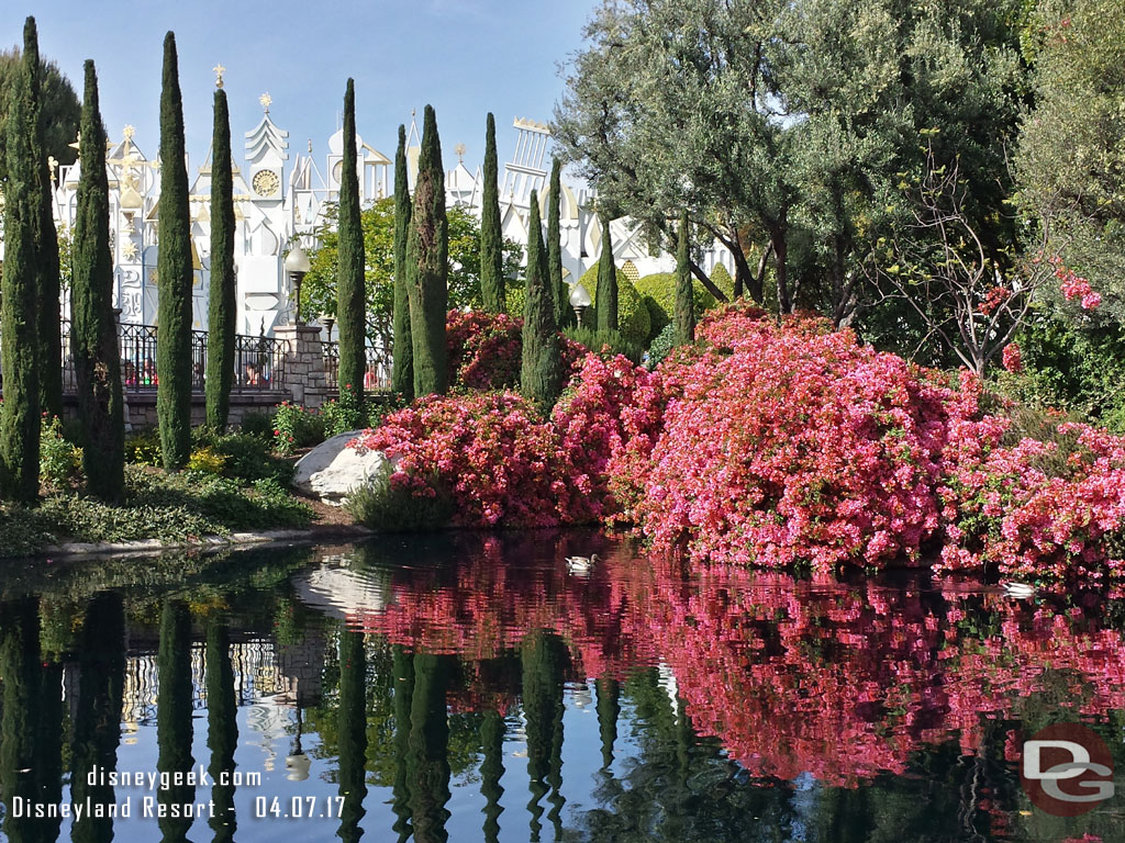 One of the few quiet spots left at Disneyland.