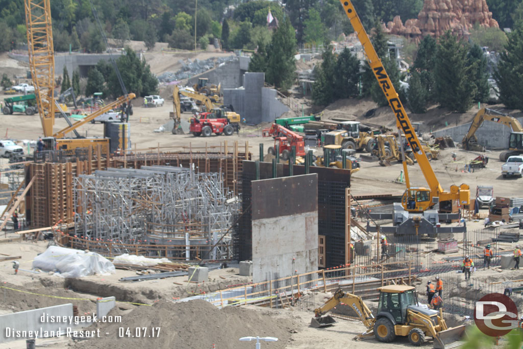 Back to the walls and foundation work