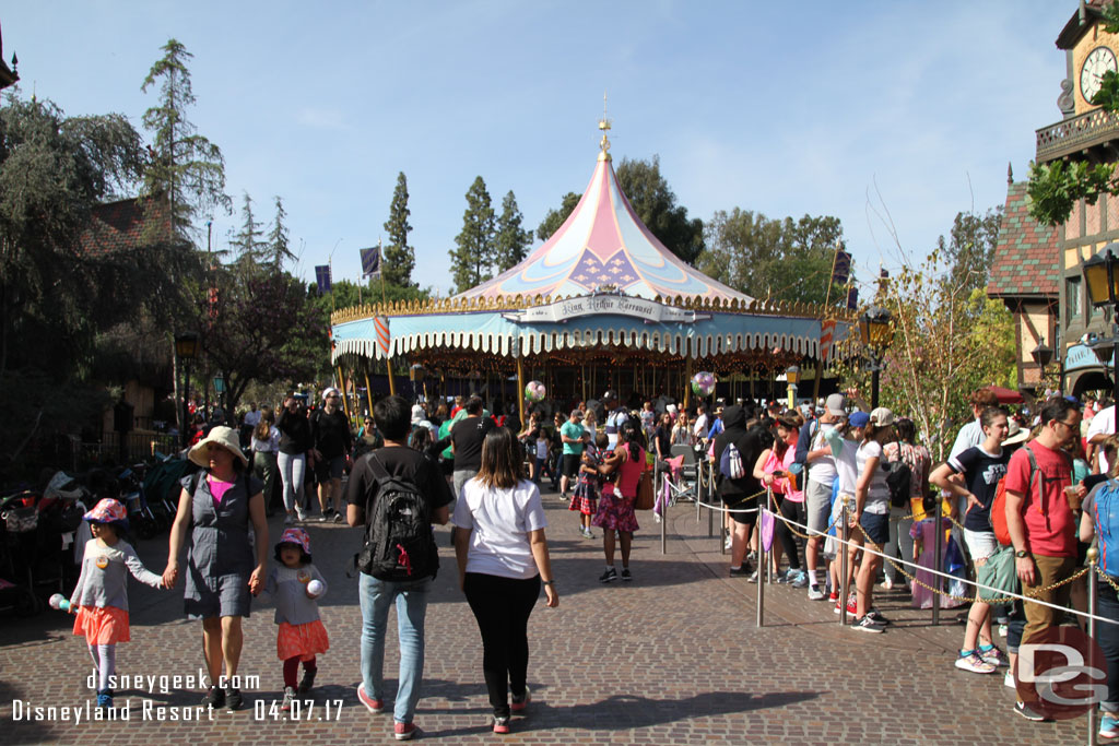 Fantasyland this afternoon.