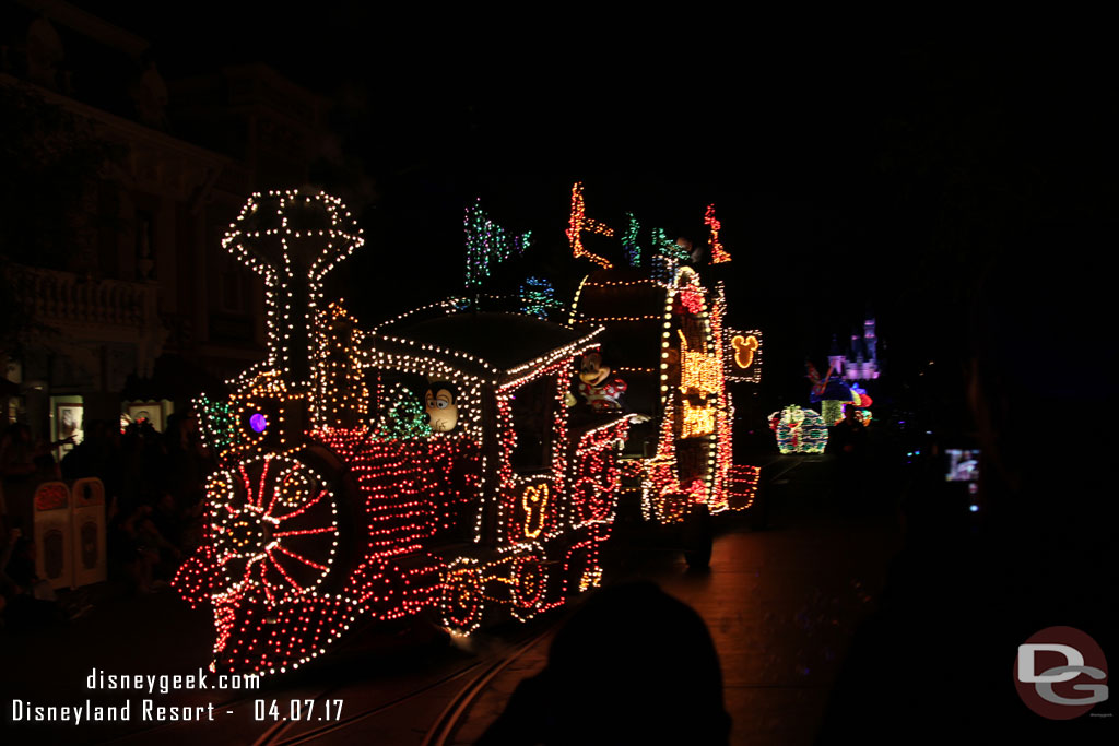 Found a spot for the Main Street Electrical Parade