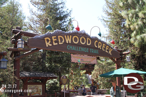 The Redwood Creek Challenge Trail is hosting Earth Week activities.