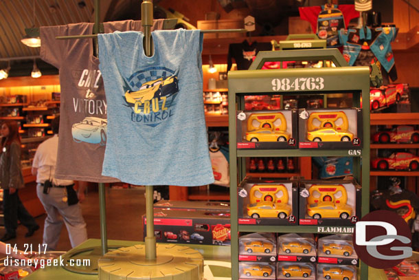 Cars 3 merchandise in Sarges