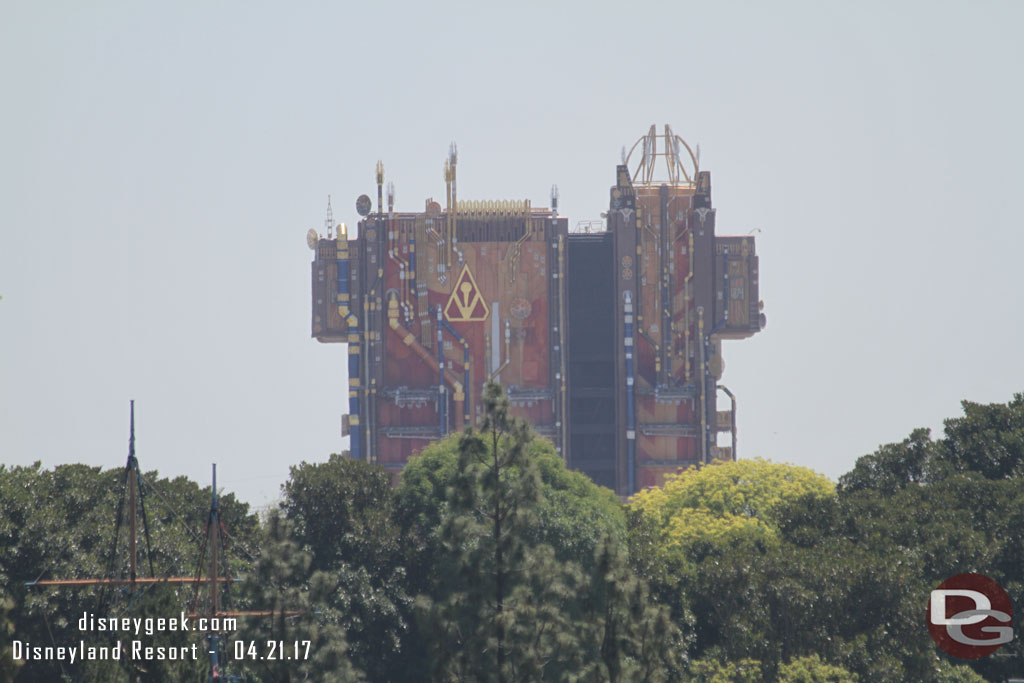 The Guardians Tower in the distance.